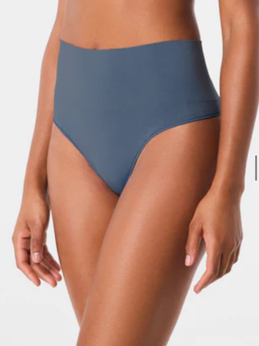 SPANX shape wear High-waist extraordinary supima cotton thong S snatched